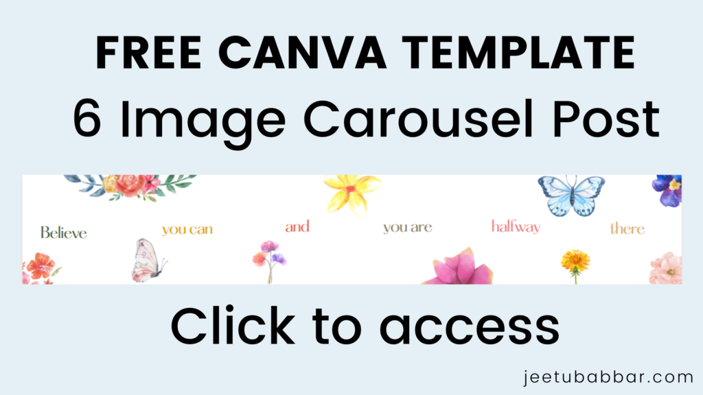 How To Create A Seamless Carousel Post In Canva   Carousel Post Format 1 Designed By Jeetu Babbar 1024x576 